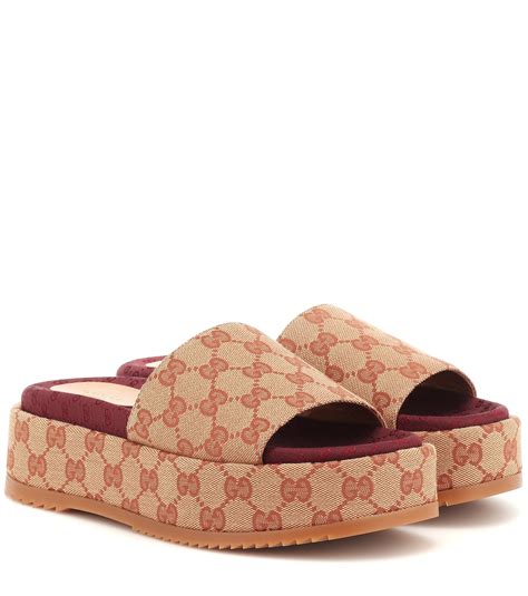 gucci slippers damen|gucci female slippers.